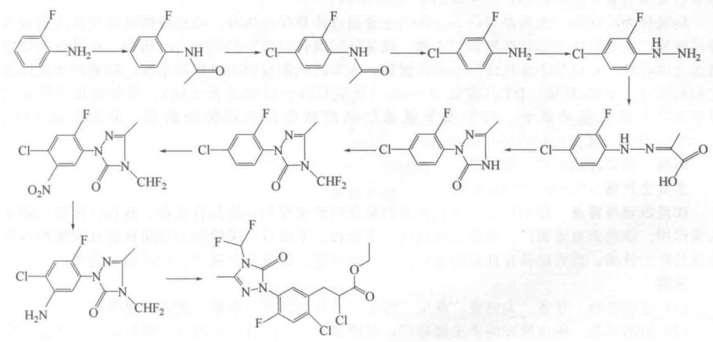 氟酮唑草的合成