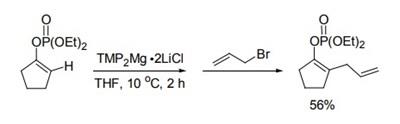 環(huán)戊烯醇磷酸二乙酯和溴丙烯的鎂化反應(yīng).jpg