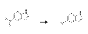 5-Amino-7-azaindole synthesis