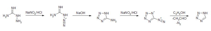 四氮唑的合成路線