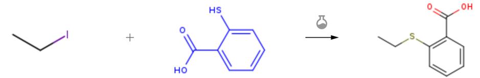 硫代水楊酸的酯化反應