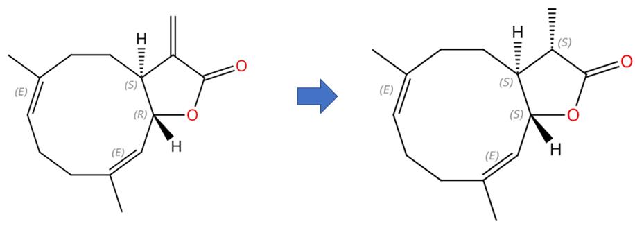 木香烴內(nèi)酯的藥理性質(zhì)與氫化反應(yīng)