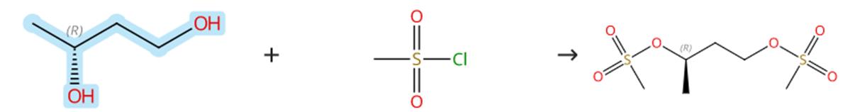 (R)-(-)-1,3-丁二醇的生物合成與磺化反應