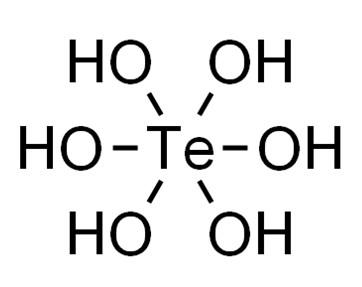 碲酸的化學(xué)結(jié)構(gòu)式