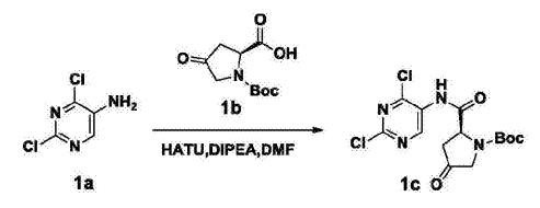5-氨基-2,4-二氯嘧啶反應(yīng)式