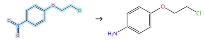 2-氯乙基-4-硝基苯基醚的還原反應(yīng)