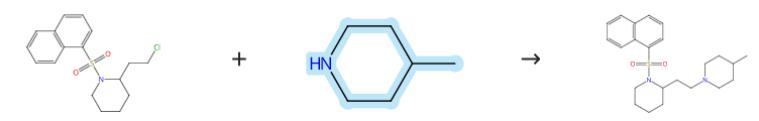 4-甲基六氫吡啶的親核取代反應(yīng)