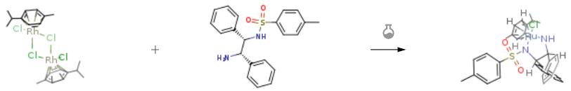 (S,S)-N-(對(duì)甲苯磺酰)-1,2-二苯乙烷二胺(對(duì)異丙基苯)氯化的合成.png