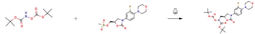 (R)-N-[3-(3-氟-(4-嗎啉基)苯基)-2-氧代-5-唑烷基]甲醇甲磺酸酯的應用2.png