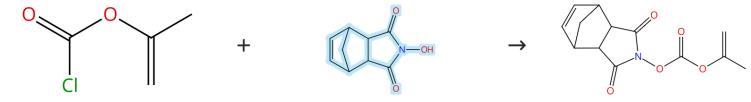 N-羥基-5-降冰片烯-2,3-二甲酰亞胺的酰化反應(yīng)