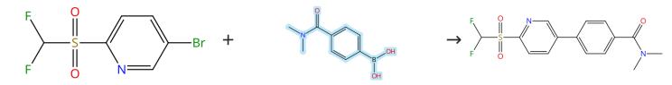 4-(N,N-二甲氨基甲酰基)苯硼酸的偶聯(lián)反應(yīng)