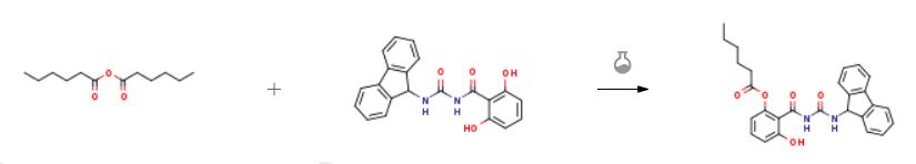 己酸酐酯化反應(yīng)圖例2