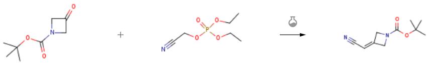 3-(氰基亞甲基)氮雜環(huán)丁烷-1-甲酸叔丁酯的合成.png