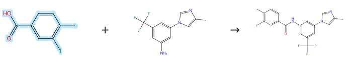 3-碘-4-甲基苯甲酸的縮合反應(yīng)