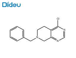 7-BENZYL-5,6,7,8-TETRAHYDRO4-CHLORO-PYRIDO[3,4-D]PYRIMIDINE HYDROCHLORIDE