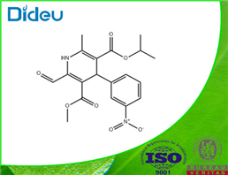 5-Isopropyl-3-methyl 2-formyl-1,4-dihydro-6-methyl-4-(3-nitrophenyl)-3,5-pyridinedicarboxylate