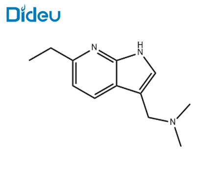 1H-Pyrrolo[2,3-b]pyridine-3-methanamine,6-ethyl-N,N-dimethyl-(9CI)