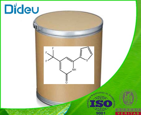 3-Cyano-6-(2-thienyl)-4-trifluoromethyl-2(1H)-pyridone