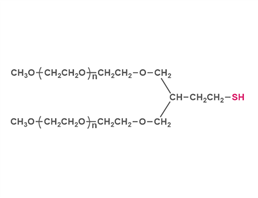 2-arm Methoxypoly(ethylene glycol) thiol(PT02)