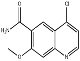 4-chloro-7-methoxyquinoline-6-carboxamide