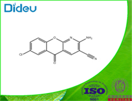 2-AMINO-7-CHLORO-5-OXO-5H-(1)BENZOPYRANO-(2,3-B)-PYRIDINE-3-CARBONITRILE