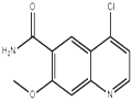 4-chloro-7-methoxyquinoline-6-carboxamide