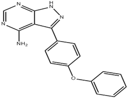 3-(4-phenoxyphenyl)-1H-pyrazolo[3,4-d]pyrimidin-4-amine