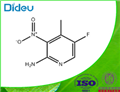 2-AMINO-5-FLUORO-3-NITRO-4-PICOLINE