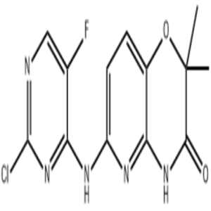 6-((2-Chloro-5-fluoropyrimidin-4-yl)amino)-2,2-dimethyl-2H-pyrido[3,2-b][1,4]oxazin-3(4H)-one