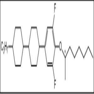 Benzene, 1,3-difluoro-2-[[(1S)-1-methylheptyl]oxy]-5-[(trans,trans)-4'-propyl[1,1'-bicyclohexyl]-4-yl]-