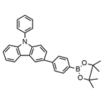 9-phenyl-3-[4-(4,4,5,5-tetramethyl-1,3,2-dioxaborolan-2-yl)phenyl]-9H-Carbazole