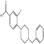 4-(4-Benzyl-1-piperazinyl)-3-fluorobenzoic Acid