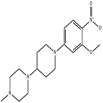 1-(1-(3-methoxy-4-nitrophenyl)piperidin-4-yl)-4-methylpiperazine