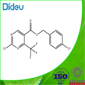 4-CHLOROBENZYL 2-CHLORO-4-(TRIFLUOROMETHYL)PYRIMIDINE-5-CARBOXYLATE 