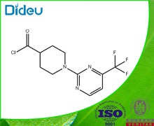 1-[4-(TRIFLUOROMETHYL)PYRIMIDIN-2-YL]PIPERIDINE-4-CARBONYL CHLORIDE 