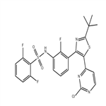 N-{3-[5-(2-chloro-4-pyriMidinyl)-2-(1,1-diethylethyl)-1,3-thiazol-4-yl]-2-fluoraphenyl}-2,6-difluorobenzenesulfonaMide