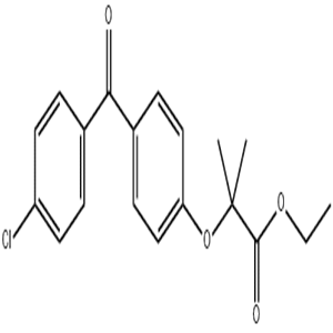 Ethyl2-[4-(4-chlorobenzoyl)phenoxy]-2-methylpropanoate