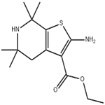 2-Amino-5,5,7,7-tetramethyl-4,5,6,7-tetrahydro-thieno[2,3-c]pyridine-3-carboxylic acid ethyl ester