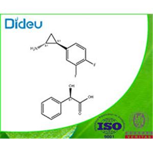 (1R,2S)-2-(3,4-Difluorophenyl)cyclopropanamine (2R)-Hydroxy(phenyl)ethanoate 