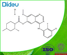 (R)-4-((3-chloro-2-fluorophenyl)amino)-7-methoxyquinazolin-6-yl 2,4-dimethylpiperazine-1-carboxylate hydrochloride salt 