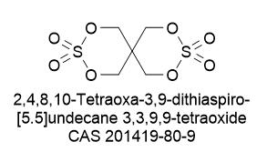 2,4,8,10-Tetraoxa-3,9-dithiaspiro[5.5]undecane 3,3,9,9-tetraoxide