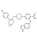 2-[(1H-Pyrrolo[2,3-b]pyridin-5-yl)oxy]-4-[4-[[2-(4-chlorophenyl)-4,4-dimethylcyclohex-1-enyl]methyl]piperazin-1-yl]benzoic acid