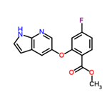 methyl 2-(1H-pyrrolo[2,3-b]pyridin-5-yloxy)-4-fluorobenzoate