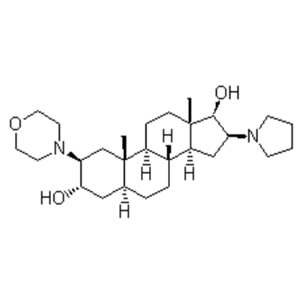 (2b,3a,5a,16b,17b)-2-(4-Morpholinyl)-16-(1-pyrrolidinyl)androstane-3,17-diol