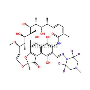 25-Desacetyl Rifampicin-D4