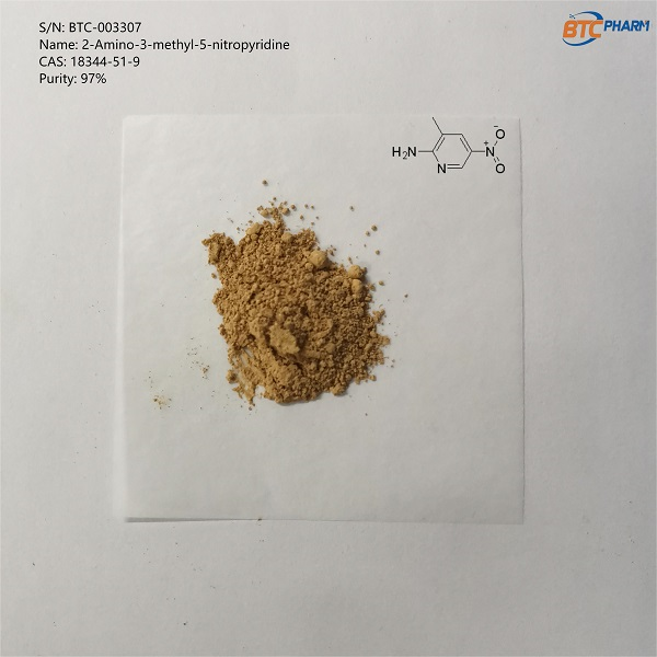 2-Amino-3-methyl-5-nitropyridine