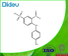 4-(4-Aminoanilino)-3-nitrobenzenesulphonic acid 