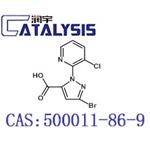 3-Bromo-1-(3-chloropyridin-2-yl)-1H-pyrazole-5-carboxylic acid