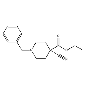 1-BENZYL-4-CYANO-4-PIPERIDINECARBOXYLIC ACID ETHYL ESTER