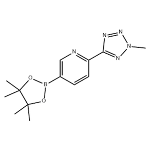 2-(2-Methyl-2H-tetrazol-5-yl)-5-(4,4,5,5-tetraMethyl-1,3,2-dioxaborolan-2-yl)pyridine